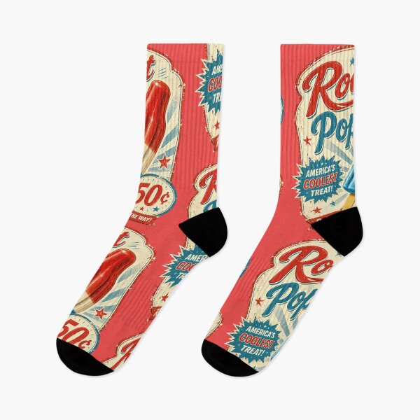 Item preview, Retro Rocket Pop Bomb Pop – Red White Blue Popsicle Vintage Summer Design designed and sold by shorethings.