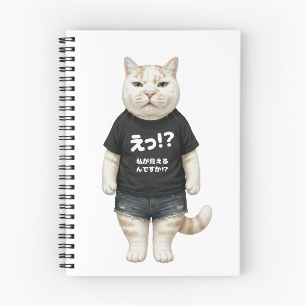 Item preview, Can You See Me? Funny Japanese Cat designed and sold by Komatoya.