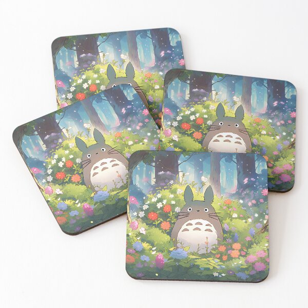 Item preview,  Cute spirits monster [[totoros]]  -%[ghiblis]%- middle forest aways  designed and sold by kuumeiji.
