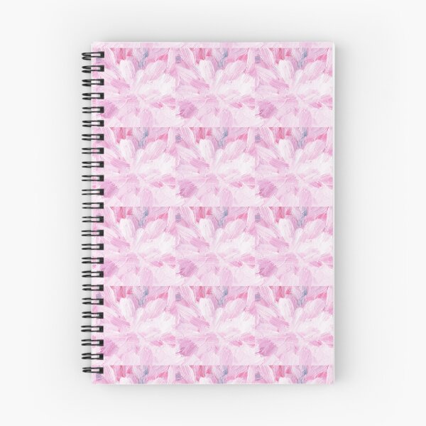 Item preview, Hand-Drawn Oil Painting with Pink, White and Violet Brushstrokes designed and sold by N0irNest.