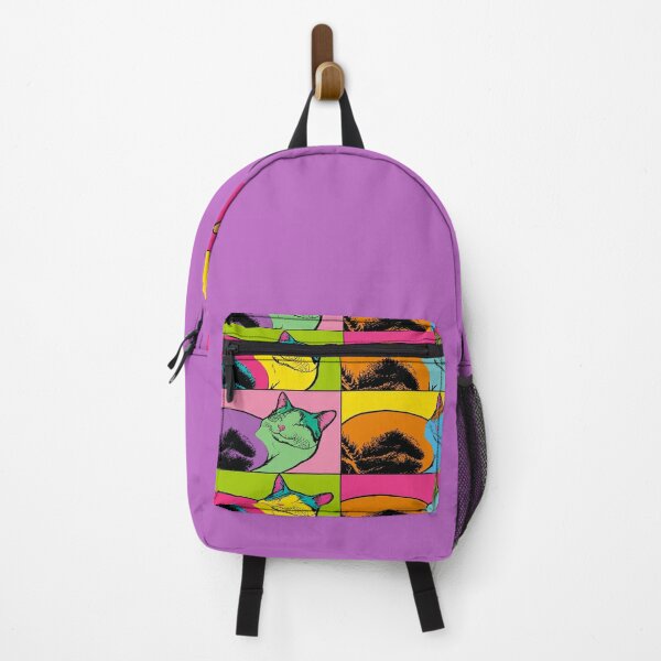 Item preview, Pop Art Cat T-Shirt - Multicolor Warhol Style Design designed and sold by NeonCosmos.