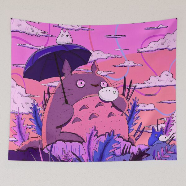 Item preview,  Cute kawaii monsters [[totoross]] drink-%[ghiblis]%- tea aways  designed and sold by kuumeiji.