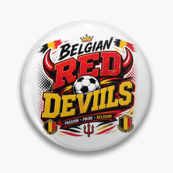 Item preview, belgian football, red devils football, belgian soccer, Belgian pride designed and sold by TrueArtVibes.