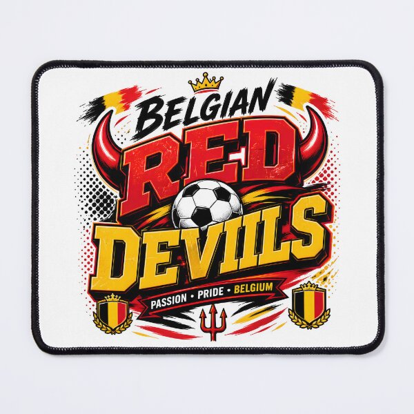Item preview, belgian football, red devils football, belgian soccer, Belgian pride designed and sold by TrueArtVibes.