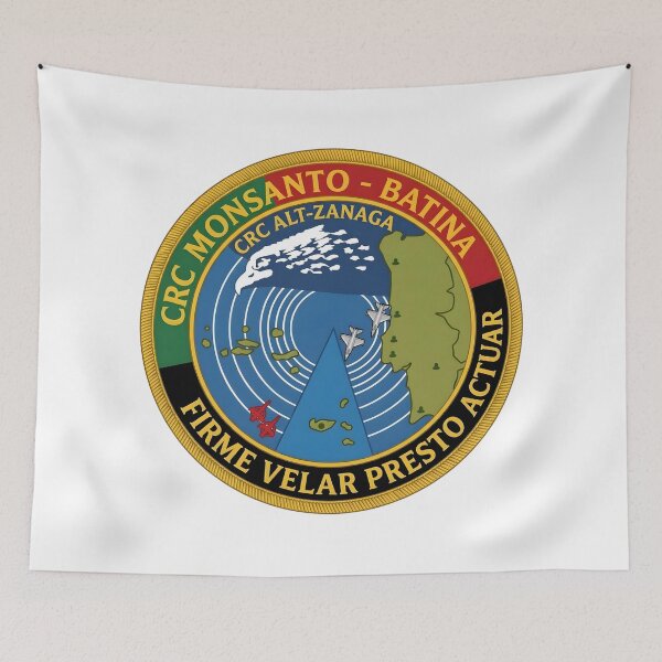 Item preview, Portuguese Air Force CRC Monsanto Air Defense Control Emblem designed and sold by CharlieDesings.