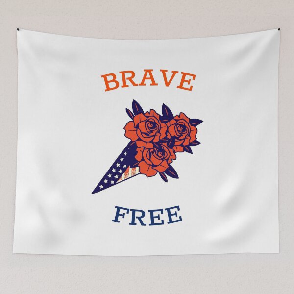 Item preview, BRAVE FREE designed and sold by SudeeshArt.