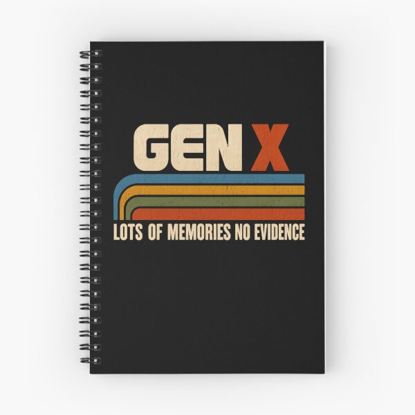 Artikelvorschau, Generation X – Viele Erinnerungen, keine Beweise – Nostalgie der Generation X entworfen und verkauft von RetroMini2026.