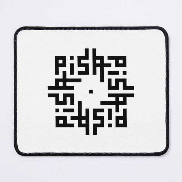 Item preview, PISA | Black  | Modern Geometric Kufi Calligraphy | From Name to Art   designed and sold by FOR YOUR NAME.
