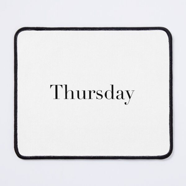Item preview, Thursday designed and sold by StudioAyinla.