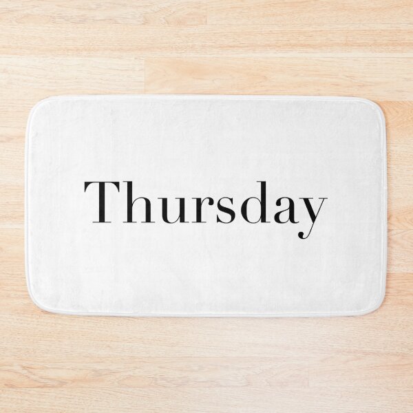 Item preview, Thursday designed and sold by StudioAyinla.