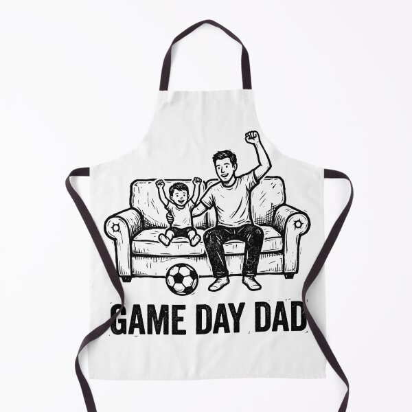 Item preview, Game Day Dad Funny Soccer Father Son Shirt designed and sold by TeNovaStudio.