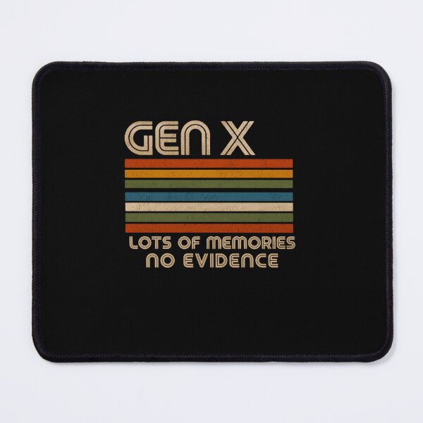 Item preview, Gen X Lots Of Memories No Evidence Retro Funny Generation designed and sold by RetroMini2026.