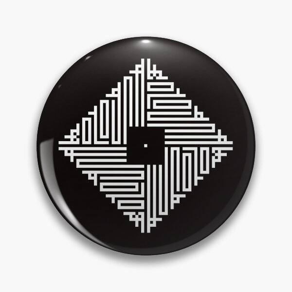 Item preview, BOLOGNA | White  | Modern Geometric Kufi Calligraphy | From Name to Art   designed and sold by FOR YOUR NAME.