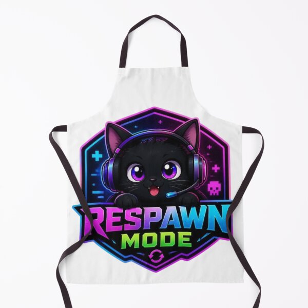Item preview, Respawn Mode Gamer Cat Sticker designed and sold by Stylestickers55.