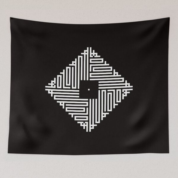 Item preview, BOLOGNA | White  | Modern Geometric Kufi Calligraphy | From Name to Art   designed and sold by FOR YOUR NAME.