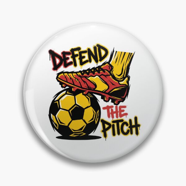 Item preview, Defend The Pitch Soccer Cleat Graffiti Graphic designed and sold by TeNovaStudio.
