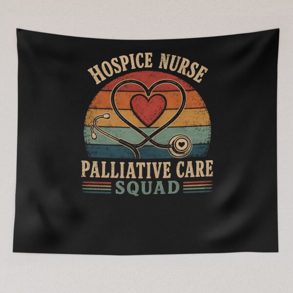 Item preview, Hospice Nurse Palliative Care Squad Nurse Healthcare Medical Caregiver designed and sold by RetroMini2026.