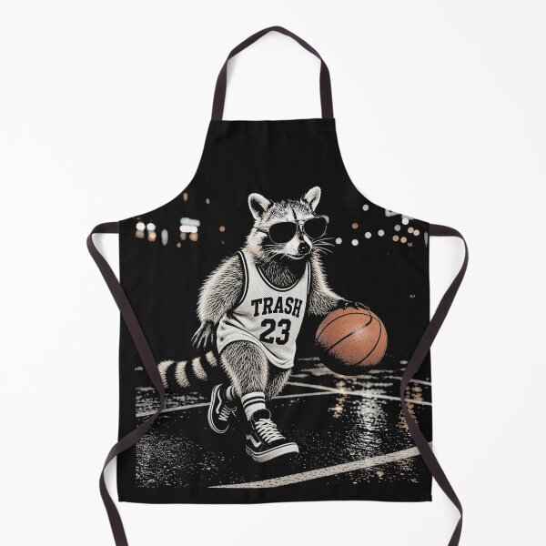 Item preview, Raccoon Dribbling Basketball Athletic Attire 23 designed and sold by Tsugraf Designs.