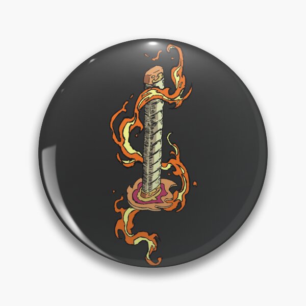 Item preview, Rengoku's sword 2- Kimetsu no yaiba fanart designed and sold by Illehcimart.