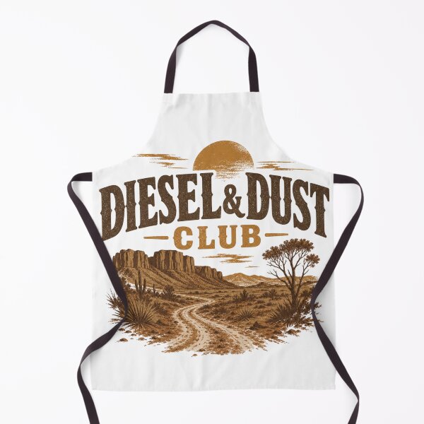 Item preview, Diesel and Dust Club Tee | Trucking Outback Life designed and sold by CurlyDogDesigns.