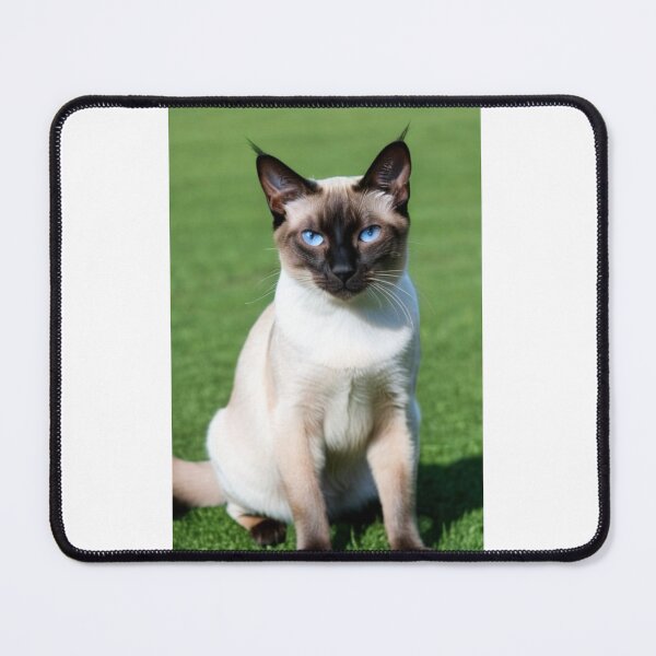 Item preview, Animals - Siamese Cat, Icy Blue Eyes and Feline Elegance designed and sold by DoodyPets.