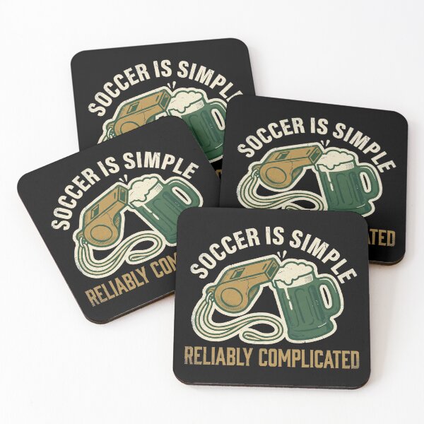 Item preview, Soccer Is Simple Reliably Complicated Funny Shirt designed and sold by TeNovaStudio.