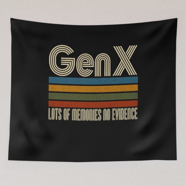 Item preview, Gen X Lots Of Memories No Evidence Generation X Humor designed and sold by RetroMini2026.