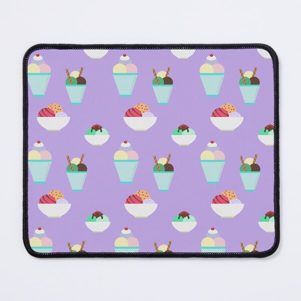 Item preview, Cute Ice Cream Cups and Sundae Bowls Pattern designed and sold by Nikola Dio.