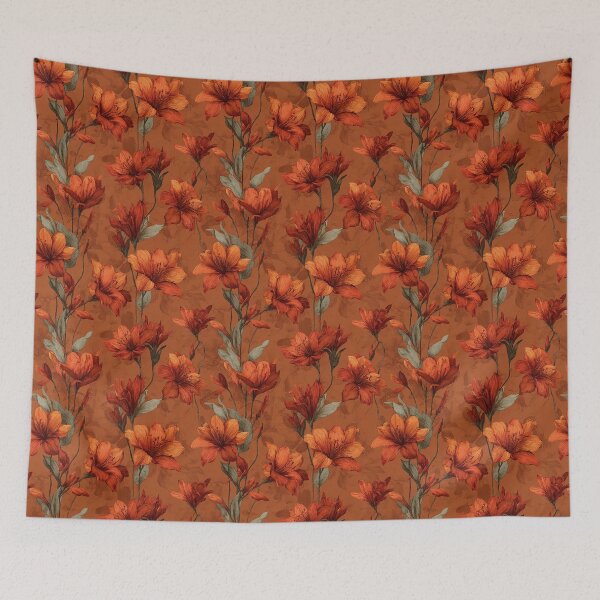 Item preview, Chic Amaryllis  - Retro Flower Floral   - Gift Ideas For Men designed and sold by RoyalStarsPatts.