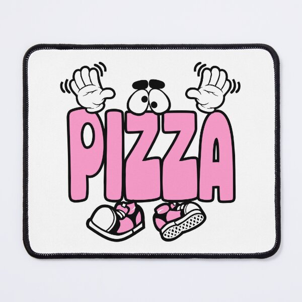 Item preview, Pizza - FOOD typography Character Bold funny designed and sold by NFTWords.