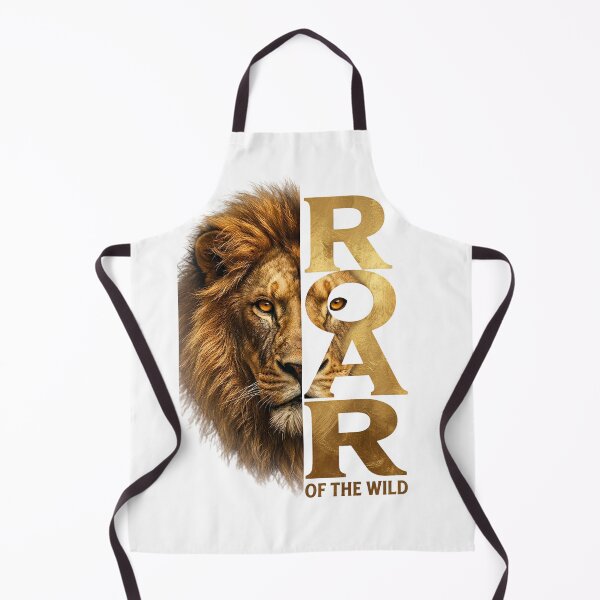 Item preview, ROAR of the Wild Lion Typography designed and sold by Presshue.