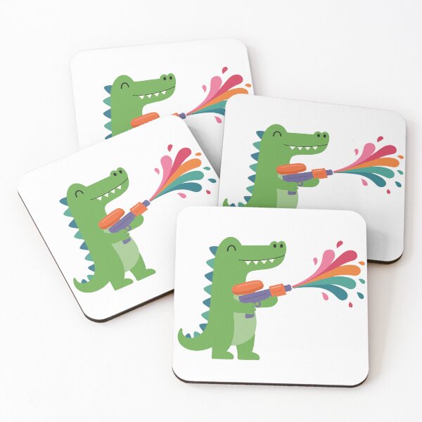 Item preview, Cute Crocodile Water Gun designed and sold by OlhaDreamArt.