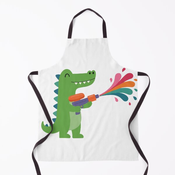 Item preview, Cute Crocodile Water Gun designed and sold by OlhaDreamArt.