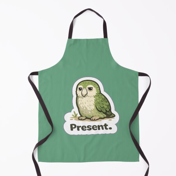 Item preview, Present. Kakapo Meme | Deadpan Animal Sticker Design designed and sold by BabyStark.