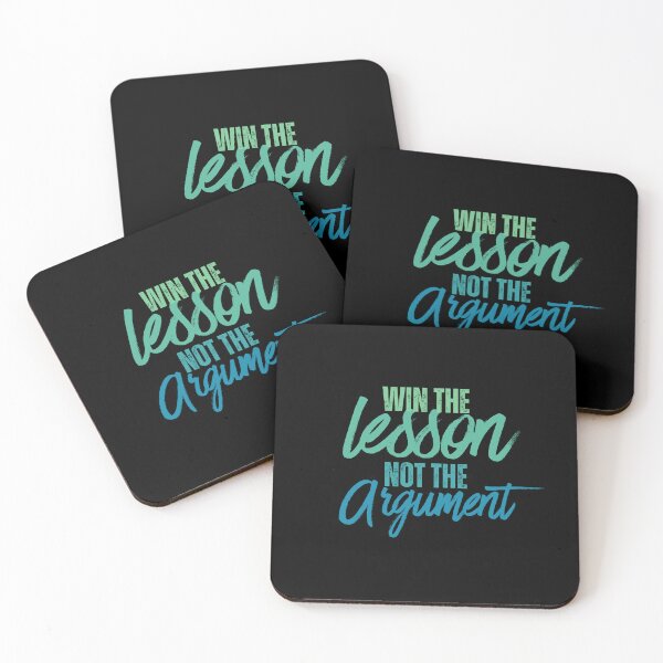 Item preview, Win the lesson, not the argument designed and sold by Happy-PrintZ.