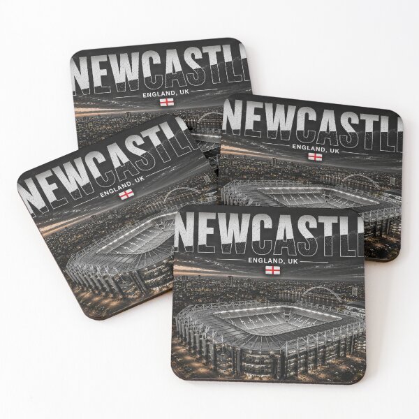 Item preview, Newcastle Sports Stadium Heritage – Black & White Edition designed and sold by globetrottergfx.
