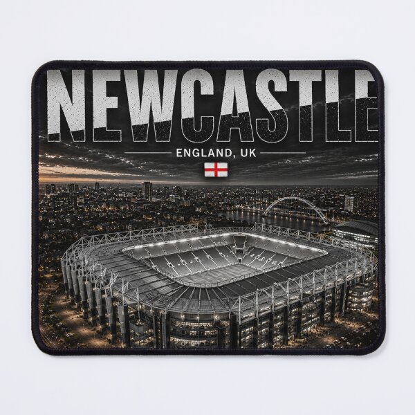 Item preview, Newcastle Sports Stadium Heritage – Black & White Edition designed and sold by globetrottergfx.