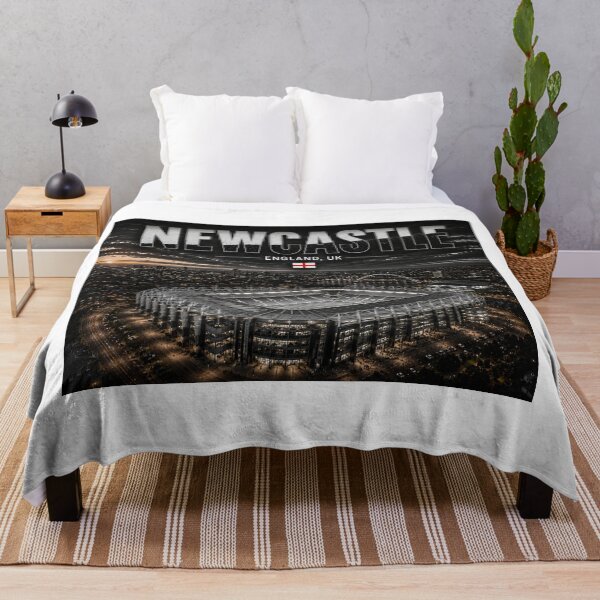 Item preview, Newcastle Sports Stadium Heritage – Black & White Edition designed and sold by globetrottergfx.