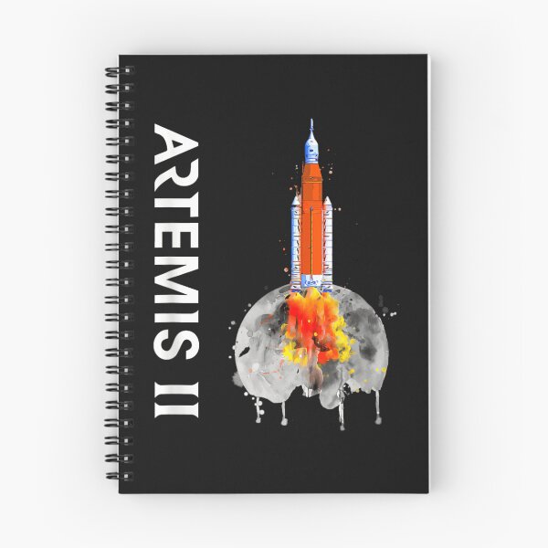 Item preview, Artemis 2 Route Map Rocket To The Moon And Beyond designed and sold by TodayIsANiceDay.