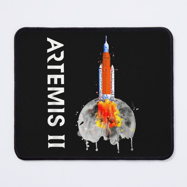 Item preview, Artemis 2 Route Map Rocket To The Moon And Beyond designed and sold by TodayIsANiceDay.