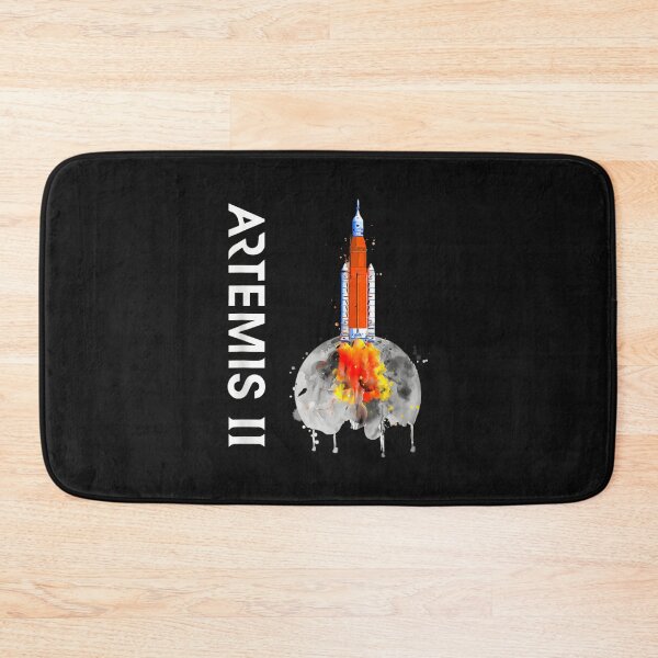 Item preview, Artemis 2 Route Map Rocket To The Moon And Beyond designed and sold by TodayIsANiceDay.
