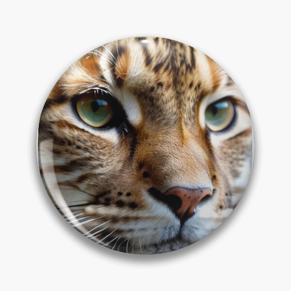 Item preview, Animals - Snow Leopard, Hyper-realistic Portrait with Piercing Gaze designed and sold by DoodyPets.