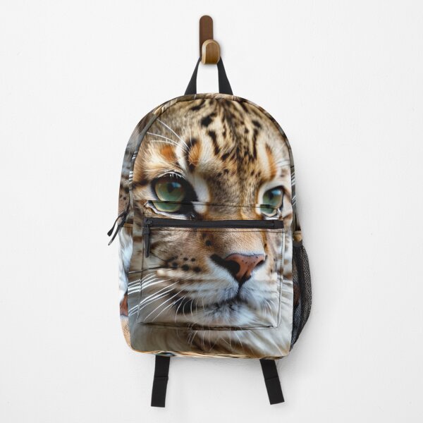 Item preview, Animals - Snow Leopard, Hyper-realistic Portrait with Piercing Gaze designed and sold by DoodyPets.