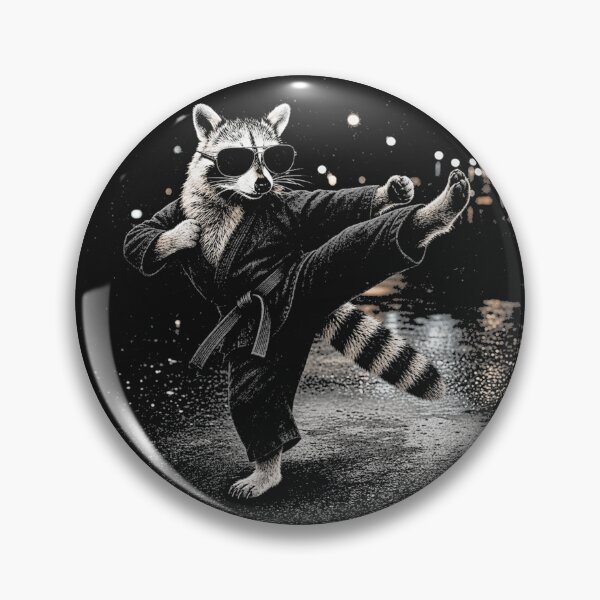 Item preview, Raccoon Sunglasses Athletic Leg Extension designed and sold by Tsugraf Designs.