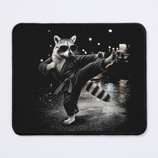 Item preview, Raccoon Sunglasses Athletic Leg Extension designed and sold by Tsugraf Designs.