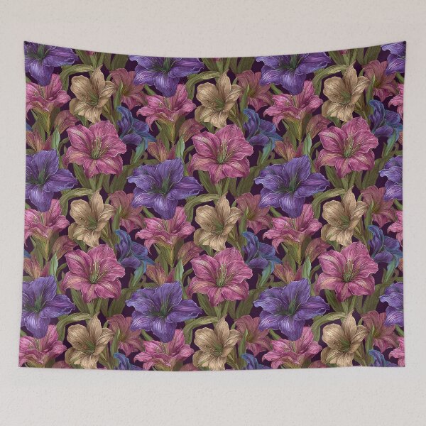 Item preview, Unique Amaryllis Flower  - Birthday Flower Pattern   - Gift Ideas For Women designed and sold by RoyalStarsPatts.