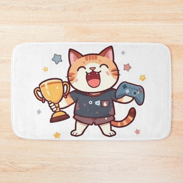 Item preview, Victory Cat Gaming Sticker designed and sold by Stylestickers55.