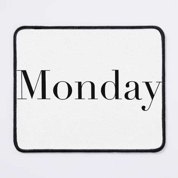 Item preview, Monday designed and sold by StudioAyinla.
