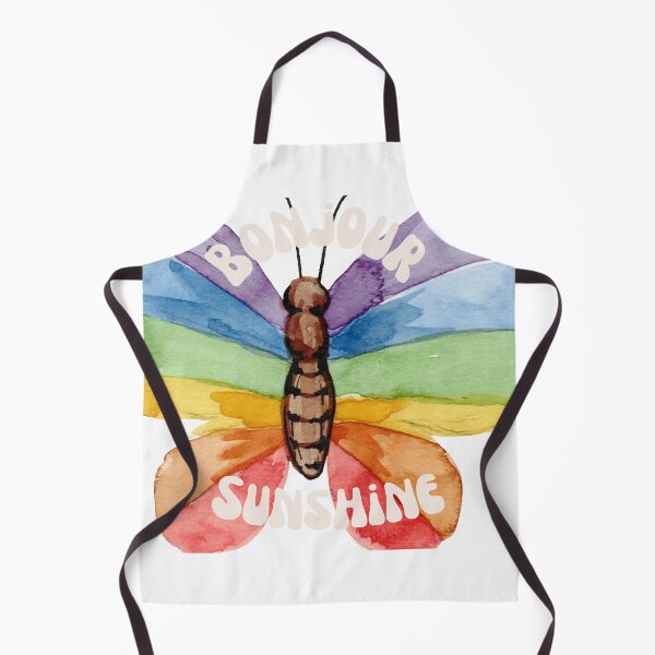 Item preview, Bonjour Sunshine Butterfly Watercolor designed and sold by fPwLStudio.