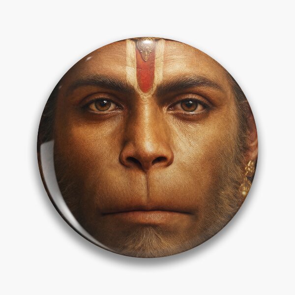 Item preview, Hanuman The Divine Monkey God Sacred Portrait designed and sold by Sovira Studio .